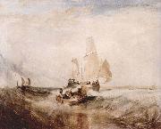 Joseph Mallord William Turner Jetzt fur den Maler, Passagiere gehen an Bord Sweden oil painting artist